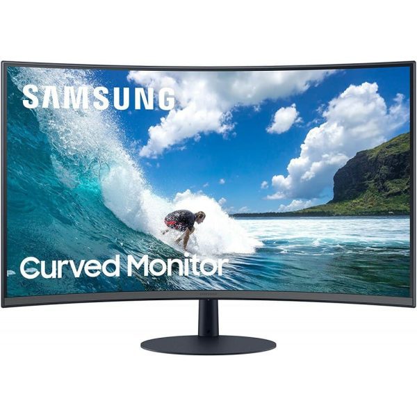 Saumsung Monitor Curvo 27 Pulgadas HDMI LC27T550FDLXZP - Imagen 2