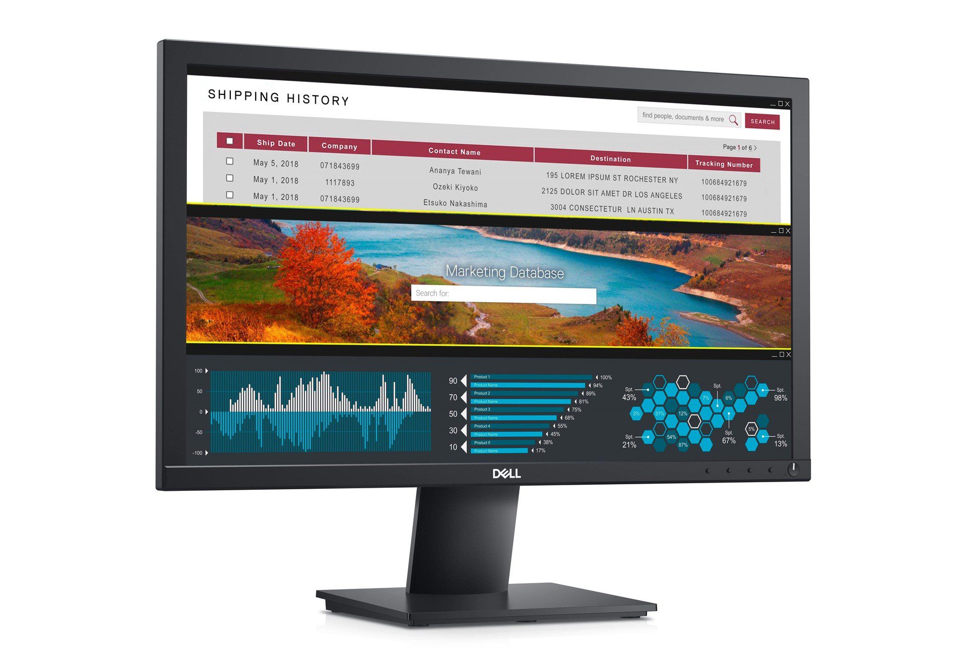 Monitor-Dell-E2220H-LCD-22-Full-HD-Widescreen-E2220H.jpg Monitor Dell E2220H LCD 22" Full HD Widescreen E2220H - Imagen 1