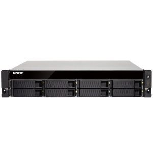 QNAP TS-873U-RP-8G-US 2U 8-Bahías NAS-iSCSI IP-SAN 10GbE