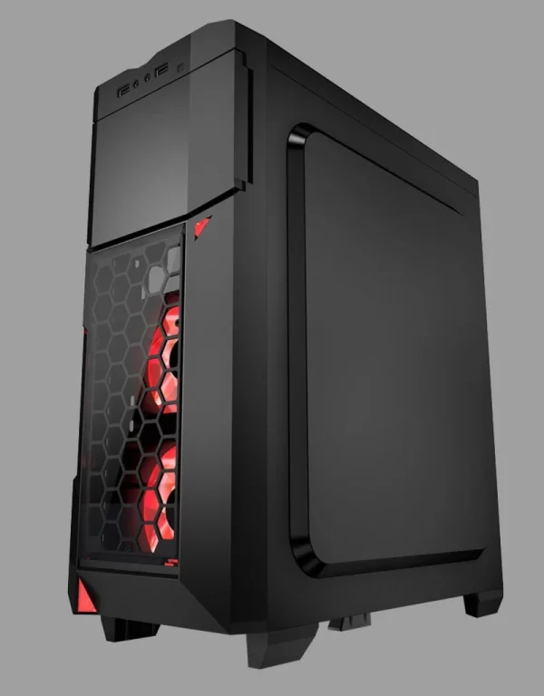 Azza Crimson 211G CSAZ-211G: Una carcasa de PC para jugadores con estilo y rendimiento - Imagen 5