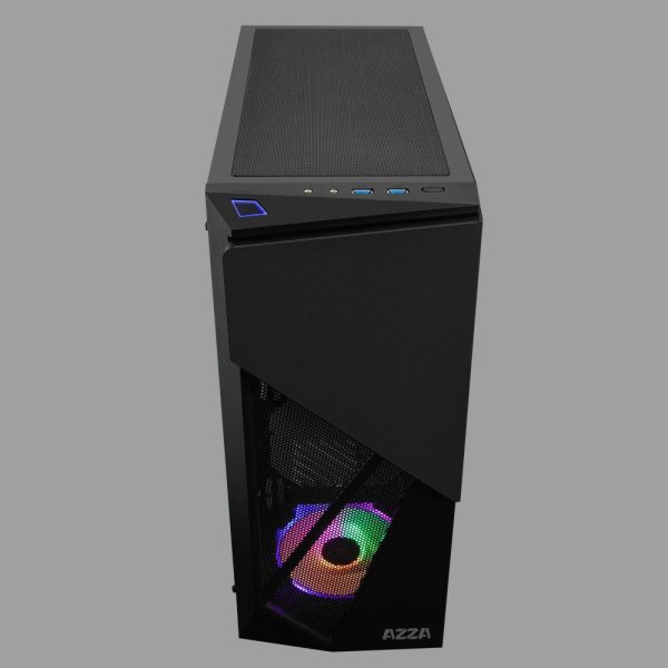 AZZA Inferno 310DH MIDTOWER CASE RGB vidrio templado 310DH - Imagen 4