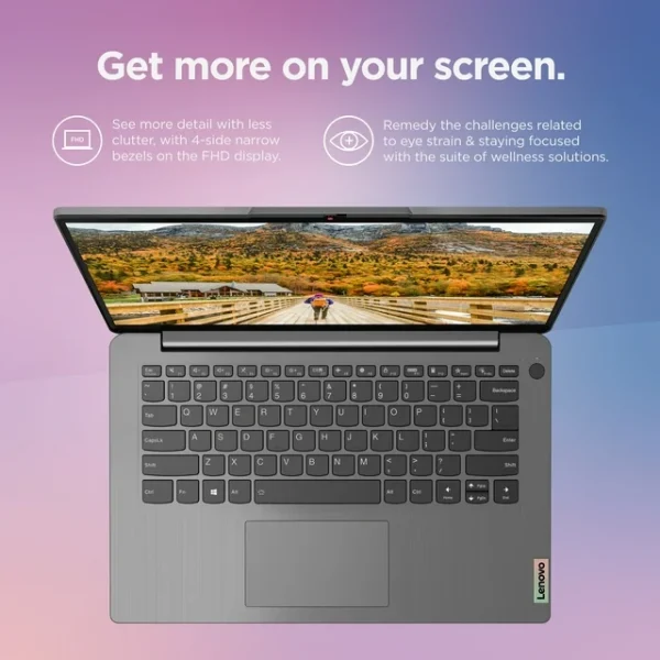 LENOVO IDEAPAD 3I FHD I5-1155G7 512GB 8GB 14¨ 82H701QNUS - Imagen 4