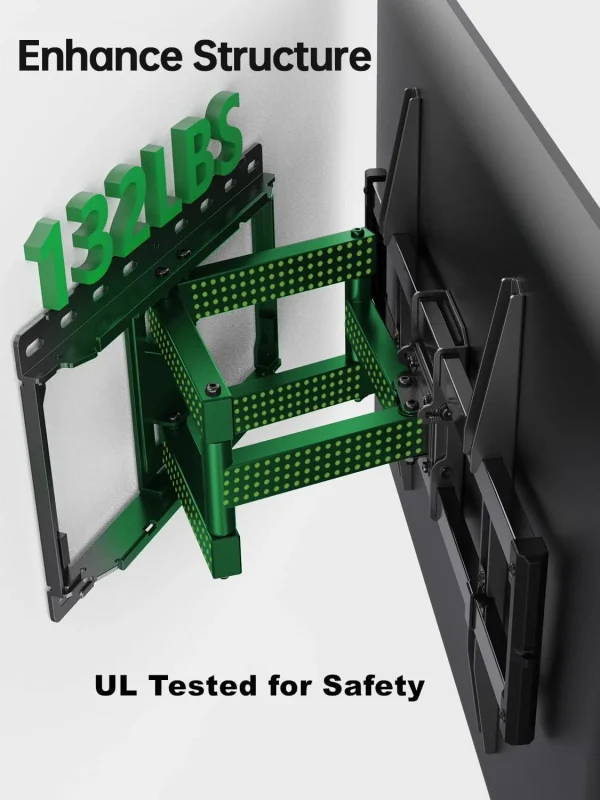 BASE USX MOUNT TV HASTA 84" ARTICULADA XML008-1K-01 - Imagen 2