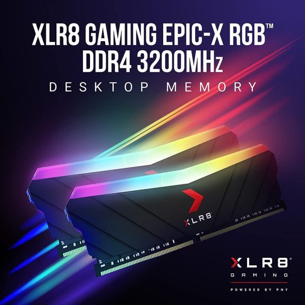 MEMORIA RAM PNY XLR8 Gaming 8GB DDR4 3200MHz RGB MD8GD4320016XRGB - Imagen 3