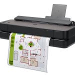 HP DesignJet T250 24" Color Inyección Plotter 5HB06A