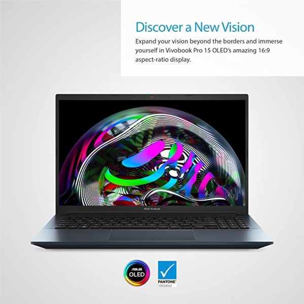 ASUS VivoBook Pro 15 OLED Ryzen 7 16GB 512GB RTX 3050 M3500QC-DS71 - Imagen 2