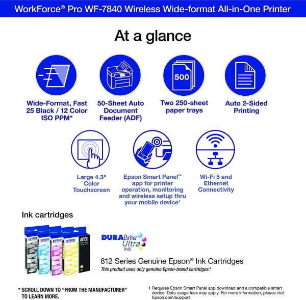 ¡Oferta! Epson WorkForce Pro WF-7840 All-in-One  C11CH67201 - Imagen 2