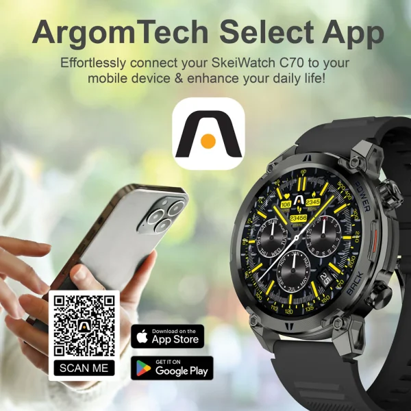 ARGOM SKEIWATCH NEGRO C70 ARG-WT-6070BK - Imagen 12