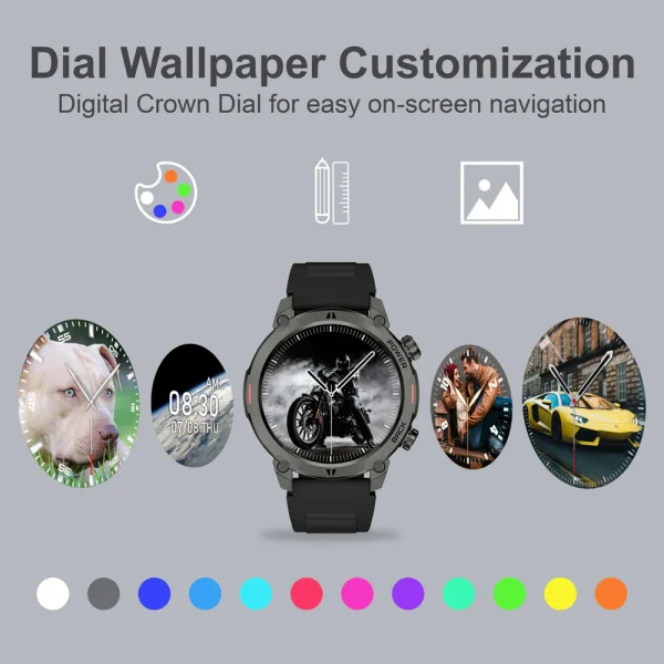 ARGOM SKEIWATCH NEGRO C70 ARG-WT-6070BK - Imagen 4