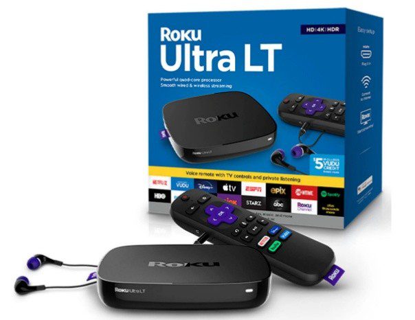 CP-ROKU-4662RW-1.jpg Roku Box Ultra LT 4K Ultra HD WiFi HDMI 4662RW - Imagen 1