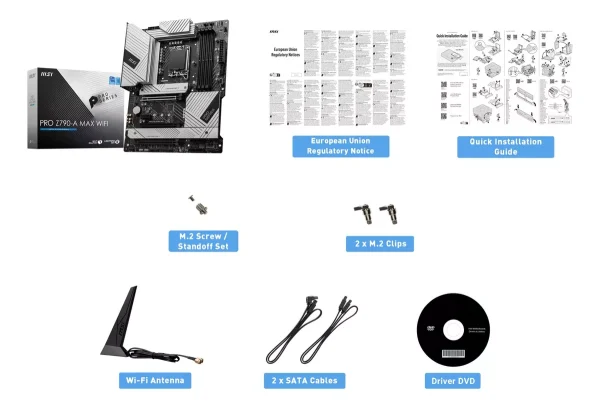 ¡Oferta! MSI PRO Z790-A MAX WIFI ATX SOCKET LGA1700 911-7E07-020 - Imagen 5