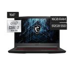 MSI GF65 THIN 10UE-270  I7 11370H 512GB  RTX 3050Ti 15.6 GF65270