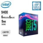 Intel Core i5-9400 2.90GHz 9MB FCLGA1151 BX80684I59400 999J4W