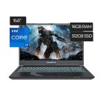 GIGABYTE G5  I7 12650H 16GB 512GB 15.6 RTX 4060 8GB KF5-G3US353SH