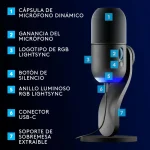 ¡Oferta! LOGITECH MICROFONO BLUE YETI GX 988-000568 - Imagen 6