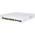 Cisco Switch CBS350-8FP-2G 8-Puertos Gigabit PoE+ CBS350-8FP-2G-NA