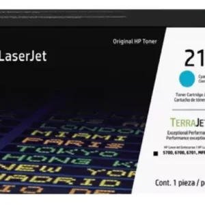 ¡Oferta! HP 213A Cartucho de tóner Laserjet original CYAN W2131A