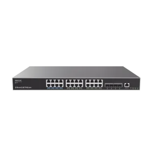 Grandstream Switch Gigabit PoE+ Administrable 24 puertos GWN7813P