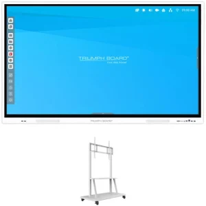 TRIUMPH BOARD 86" Class 4K UHD Interactive Flat-Panel TR86IFPLBK