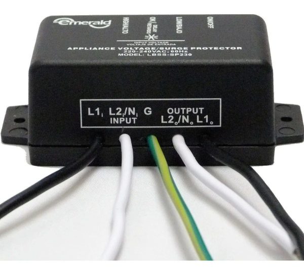 PROTECTOR VOLTAJE 220V EMERALD 30 AMPER LBSS-SP230 - Imagen 3