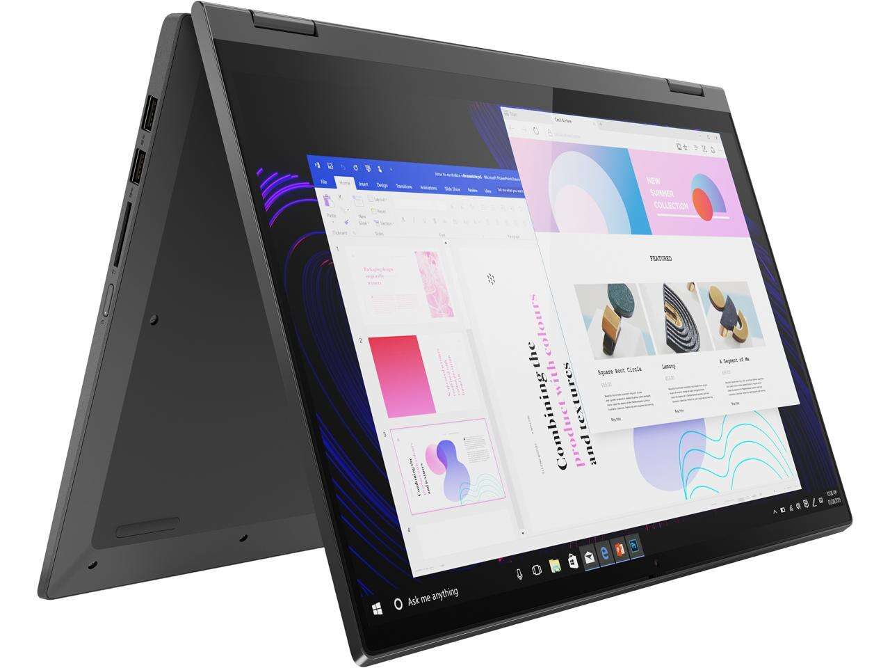 34-645-482-V15-1.jpg LENOVO FLEX 5i 14" TOUCHSCREEN I7-1165G7 12GB 512GB SSD 82HS000WUS - Imagen 1