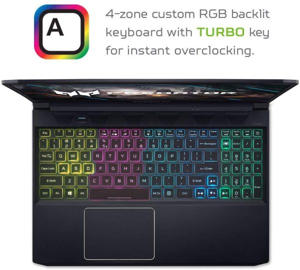 Acer Predator Triton 300 Gaming i7-10750H RTX 2070 16GB 512GB PT315-52-73WT - Imagen 6