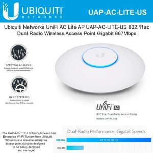 ¡Oferta! Ubiquiti UniFi 6 Lite 802.11ax 1.47 Gbit/s U6-LITE-US