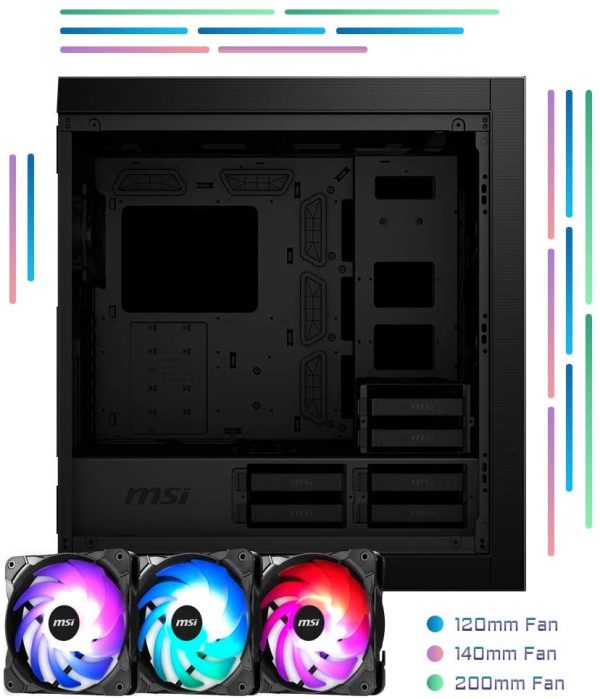 MSI MPG SEKIRA 500P Full Tower GAMING MSI-SEKIRA 500P - Imagen 3