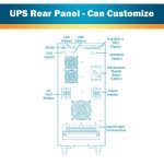 ¡Oferta! UPS SPIDERTEC ON LINE 220V PX6K-16  6kVA 5400W PX6K-16 - Imagen 2