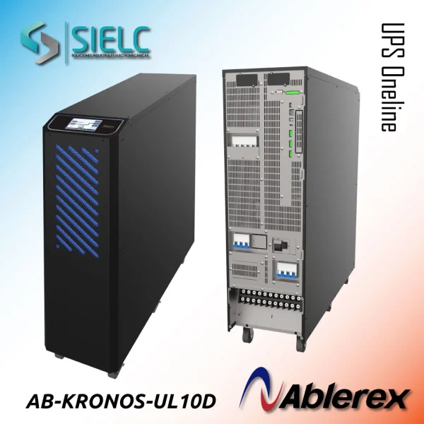 Ablerex KRONOS UPS ON LINE 10KVA TRIFÁSICO 208/220 AB-KRONOS-UL10D - Imagen 2