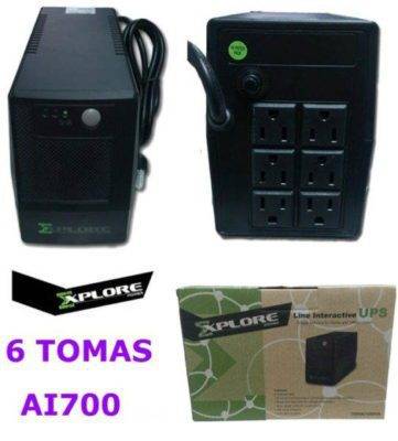 AI700-1.jpg Ups Explore Power Ai700 750va 4 Tomas - Ai700 - Imagen 1