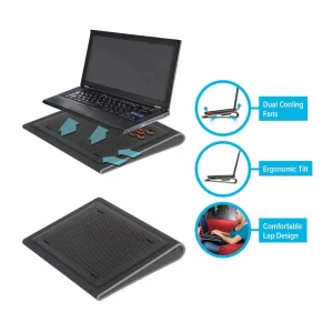¡Oferta!  TARGUS BASE ENFRIADORA CHILL MAT DOBLE FUENTE DE PODER 17" AWE55US