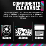 CASE COOLER MASTER Q300L V2 ARGB Q300LV2-KGNN-S01 - Imagen 3