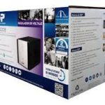 CDP Regulador De Voltaje 5000Va 2500W 8 Tomas R-AVR5008