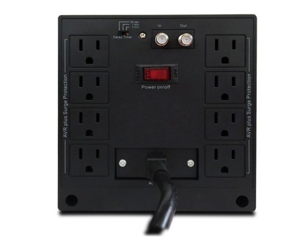 ¡Oferta! Regulador CDP AVR 3008 1500W 3000VA 8 Contactos R-AVR3008 - Imagen 2