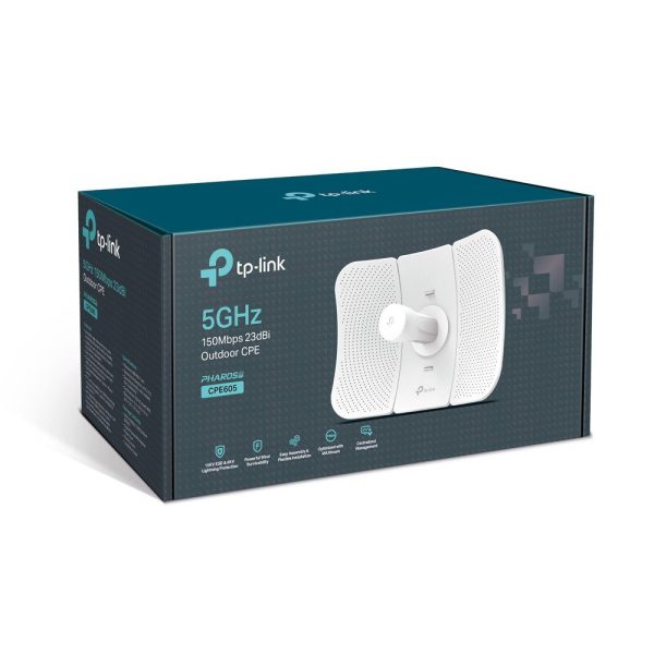 TP-Link CPE de Exterior 5GHz 150Mbps a 23dBi CPE605 - Imagen 2