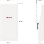 Hikvision Punto de Acceso PTP  PTMP 5 GHz DS-3WF02C-5N/O