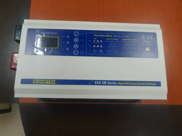 ¡Oferta! POWERTEK Inversor Eco Serie 2500VA 120Vac 12Vdc ECO-SW-2512AVR - Imagen 2