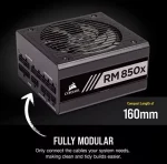 Corsair FUENTE PSU 850W RM850E GOLD 80+ CORSAIR PSU 850WGOLD