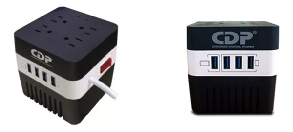 ¡Oferta! CDP RU-AVR 604 Regulador 600Va 4 USB Supresor RU-AVR 604 - Imagen 2