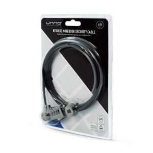 GUAYA SEGURIDAD UNNO TEKNO PARA PORTATIL KL6005BK