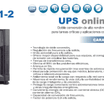 UPS CDP ON LINE 2KVA 1800W DOBLE CONVERSION AVR UPO11-2