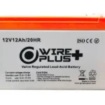 BATERIA WIREPLUS+ 12V - 12AH WP-BAT12V-12A