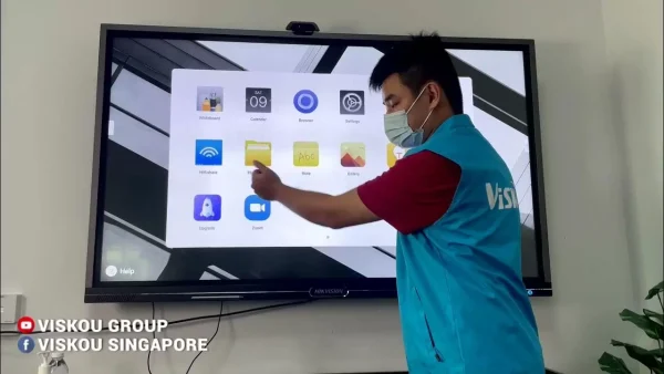 Hikvision PANTALLA INTERACTIVA TACTIL 65" 4K DS-D5C65RB/B(EDLA) - Imagen 4