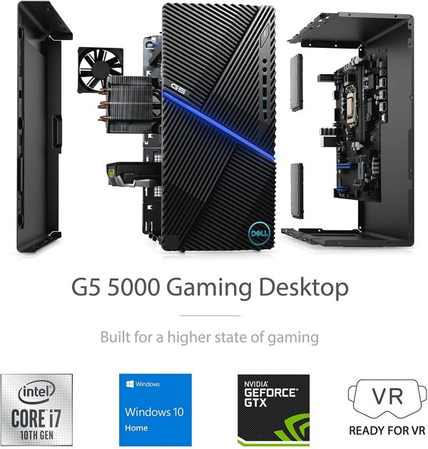 DELL G5 GAMING I7-10700F16GB 256GB SSD M.2 + 1TB GTX 1660TI 6GB D28M-I7-16-256 - Imagen 2