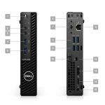 Dell OptiPlex 3080 Micro i3 10105T  4GB 500GB HDD WIN10 8WR3M