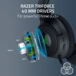 ¡Oferta! RAZER GAMING KRAKEN V4 X/ 3.5MM/ USB-C RZ04-05180100-R3U1 - Imagen 2