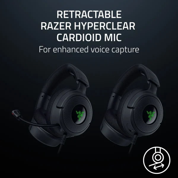 ¡Oferta! RAZER GAMING KRAKEN V4 X/ 3.5MM/ USB-C RZ04-05180100-R3U1 - Imagen 3