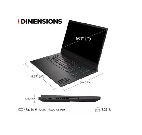 ¡Oferta! HP OMEN GAMING I9-13900HX 16GB 1TB 16.1" RTX4060 16-WF0083DX - Imagen 2