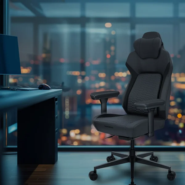 ¡Oferta! AEROCOOL GAMING THUNDERX3 CORE-SMART RACER BLACK - Imagen 4